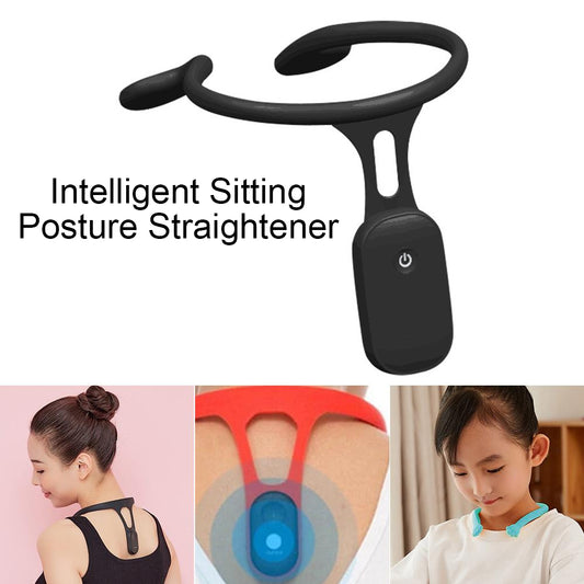 Smart Posture Corrector - Silent Vibration Reminder for Neck & Back Pain